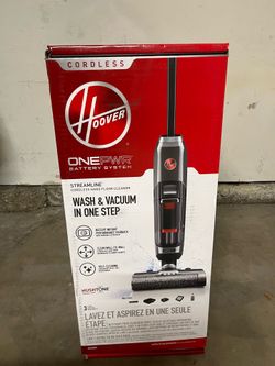 Hoover Cordless Wash & Dry Streamline Vaccum