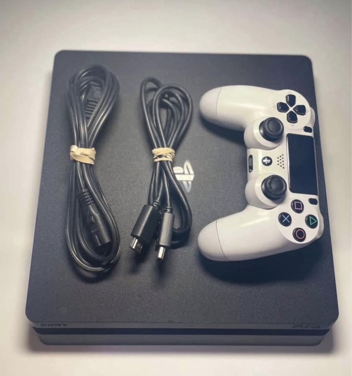 PS4 1TB, Playstation 4 with Controller and Cords!