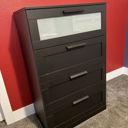 Matching dresser and queen bed frame with headboard