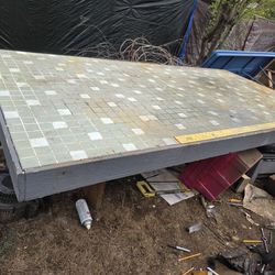 Work bench ..4X8...tile tabletop