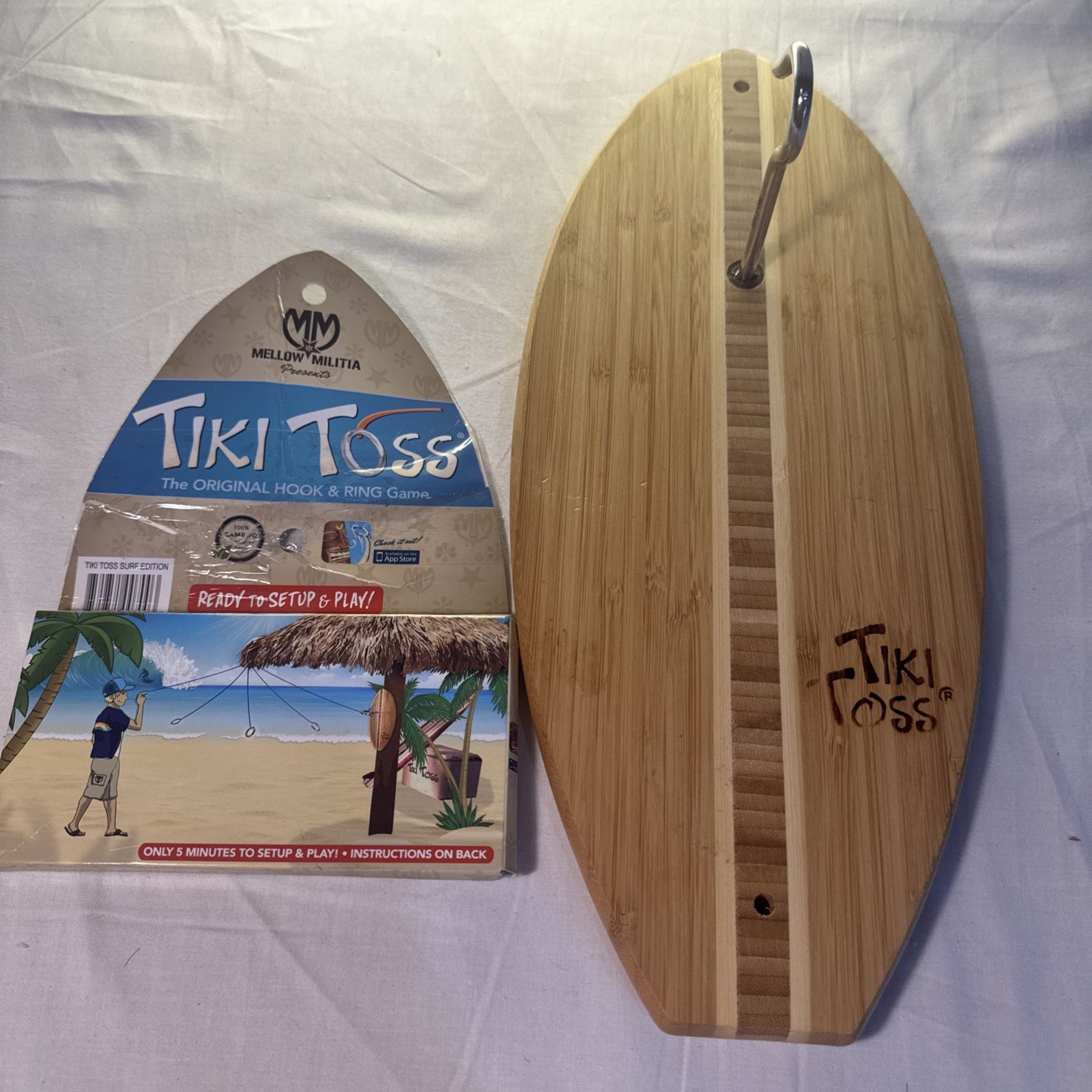  Tiki Toss  Surf  Board Game 