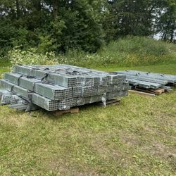 Strut Channel 1-5/8" x 1-5/8" x 10 ft & 7/8" x 1-5/8" x 10 ft