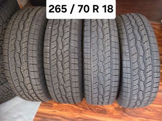 265 / 70 R 18 (4) TIRES FALKEN AT