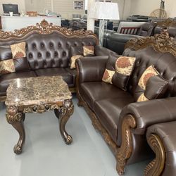 Gorgeous Royal Living Room Set