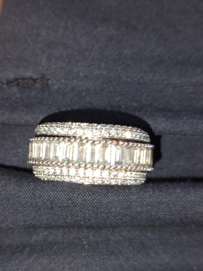 White Gold And Diamonds