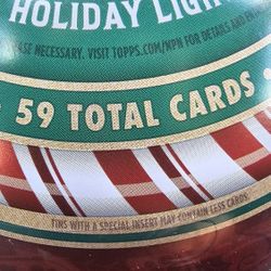 Topps Baseball Card Tin Stocking Stuffer 