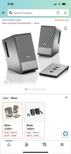 Bose Computer MusicMonitor -- Silver for Sale in Queens, NY - OfferUp
