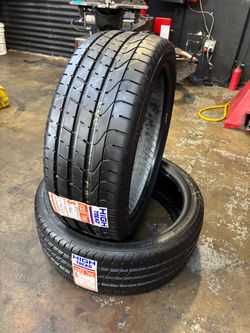 205/40/18 PIRELLI P ZERO RUN FLAT (2 TIRES ONLY USED)