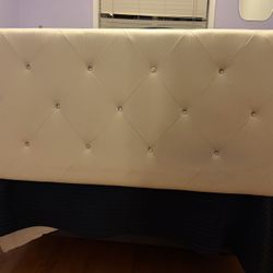  Price Drop! Cal King Bed Headboard Frame And 2 Twin Box Springs 