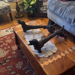 Cast Iron Andirons