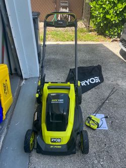 Ryobi 40V 20” Cordless Brushless Push Mower