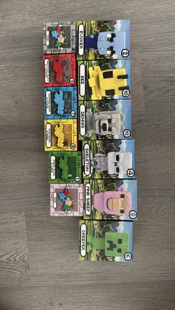 Minecraft Happy Meal Toys