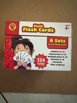 Math flash card