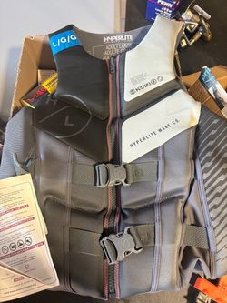 New Hyperlite Adult large boating life jacket