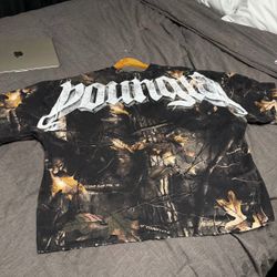 YoungLA All-Over Print Graphic T-Shirt