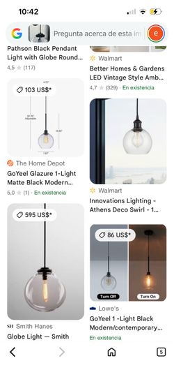 Pendant light