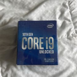 Intel i9-10850k Processor CPU
