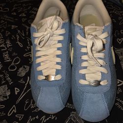 Denim cortez shoes