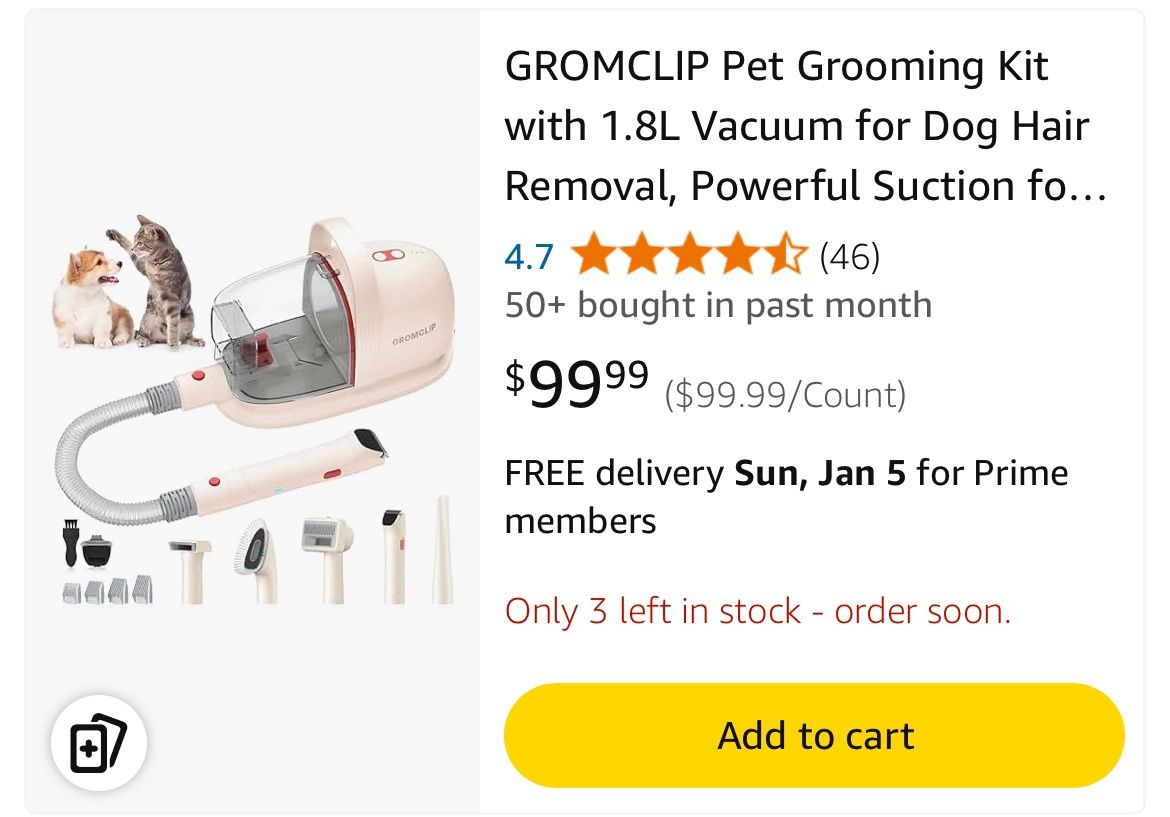Dog Groomer Kit