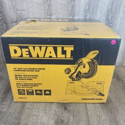 DEWALT 12” Double-Bevel Compound Miter Saw DWS716