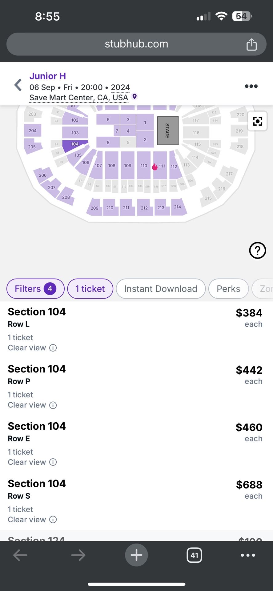 Junior H Concert Tickets 
