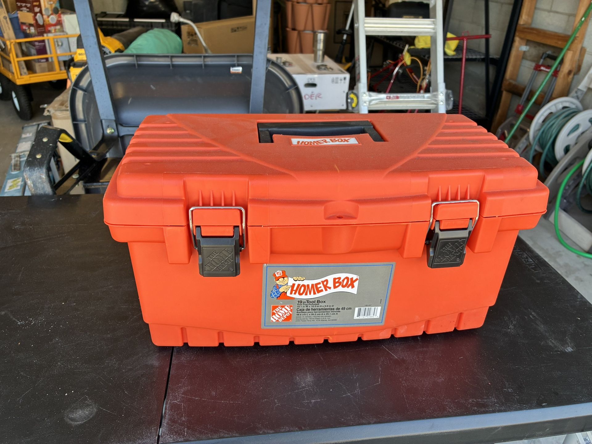 The Home Depot “Homer Box” 19” Tool Box