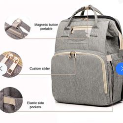 Backpack Diaper Bag - 3 - in - 1. Fold-n-Go™ Adventure
