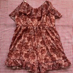 Paisley Romper