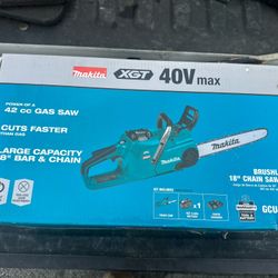 Makita 40v 16inch Chainsaw Kit 