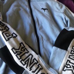 Blue Color Victoria Sect Hoodie Size S/P