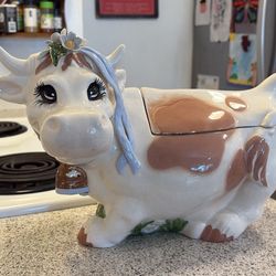 Cow Cookie Jar