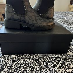 Size 9 Coach Boots Brand New 