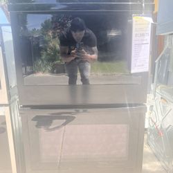 Double Wall Oven With Wi-fi Capability 