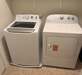 Insignia Washer and Whirlpool Dryer Set