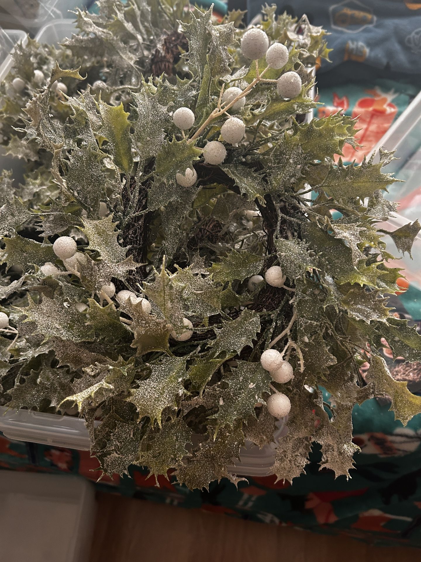 Beautiful Tabletop Wreaths 13 In All 12 Inches In Diameter