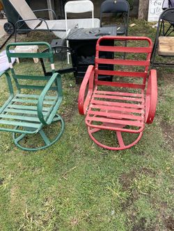 Garden chairs 15 both