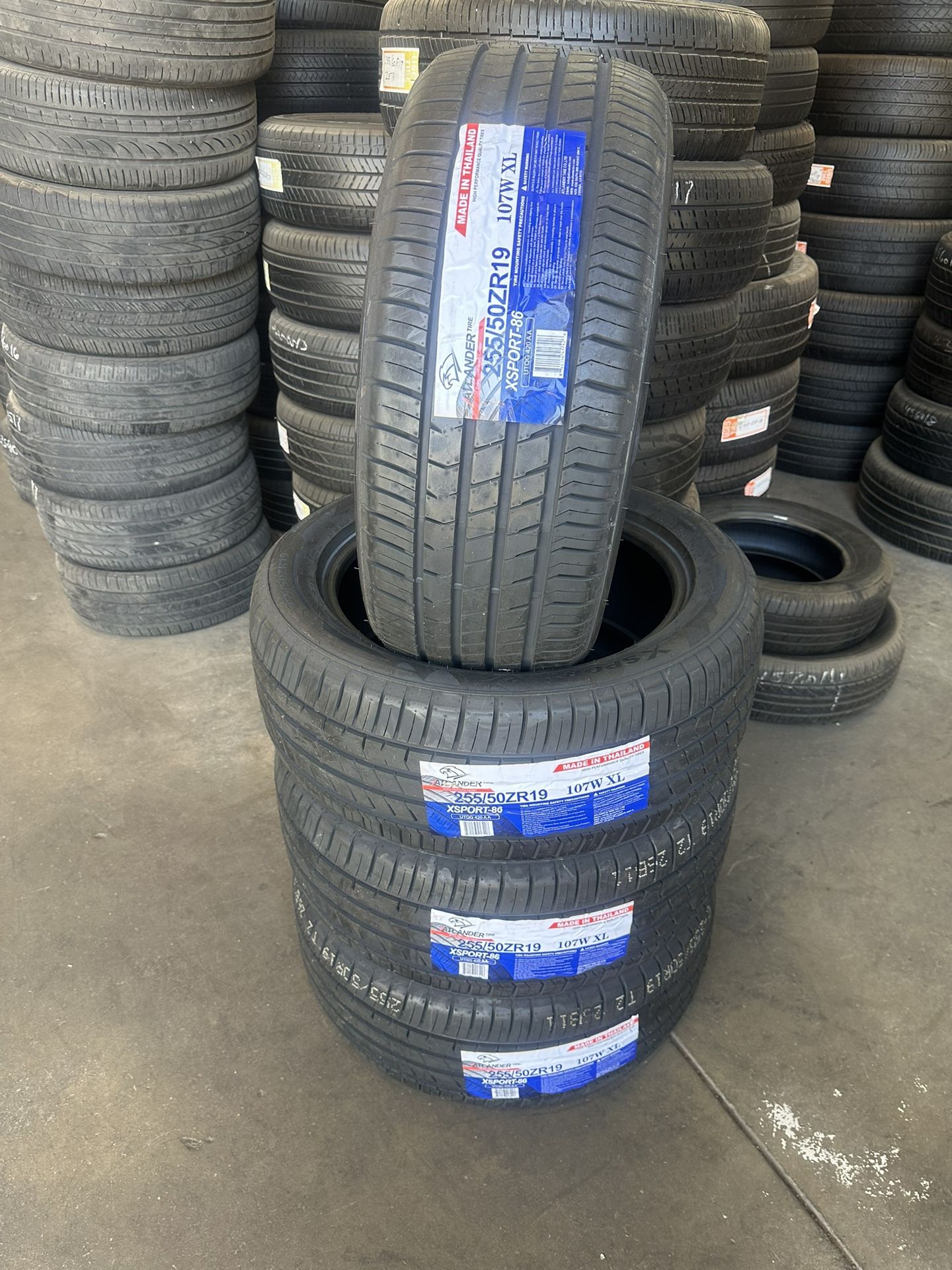 255/50ZR19 SPECIAL SUMMER SALE PRICE - BRAND NEW TIRES WITH MOUNT & BALANCE