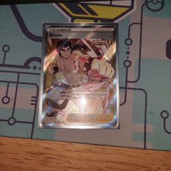 Pokemon Battle Styles BRUNO TRAINER CARD