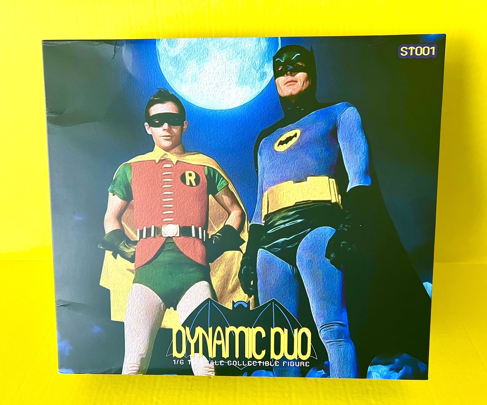 IN STOCK New 1/6 Batman & Robin Dynamic Duo 1966 Saturn Toys IN STOCK New 1/6 Batman & Robin Dynamic Duo 1966 Saturn Toys
