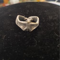925 Silver Bat Ring