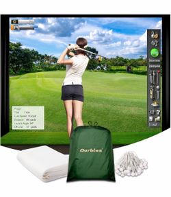 Durbles Golf Simulator Impact Screen