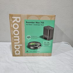 open box roomba max 705 vacuum robot with auto-empty dock 2