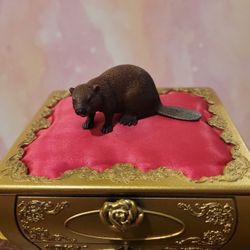 Schleich Brown Beaver 2.5" Figure Retired A4