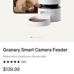 Granary Smart Camera Feeder Brand New Cat Or Dog