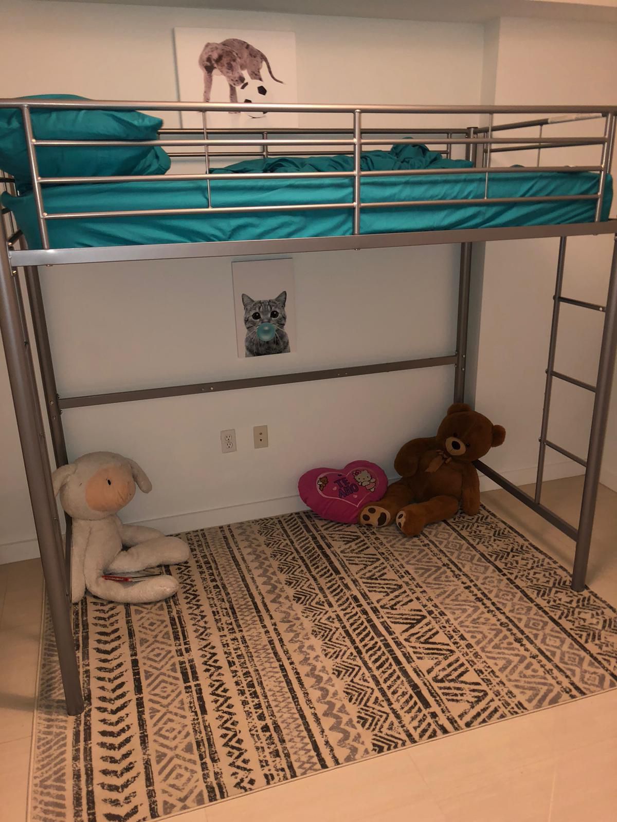 Twin Bunk Bed With Or Without Mattress
