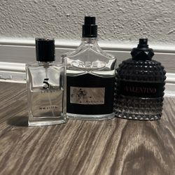 Used Cologne (creed, Valentino, 5th Scent)