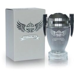 Invincible Eau de Parfum Spray Men for “Paco Rabanne Die Hard Fans” 3.4Oz-Silver