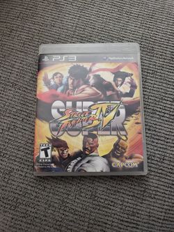 PlayStation 3 Super Street Fighter IV (Uesd)