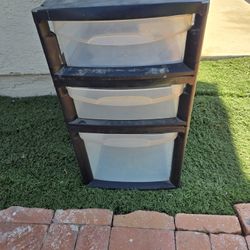 Plastic Drawers-$5