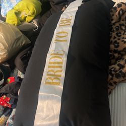 Bride Sash